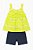 CONJUNTO INFANTIL MENINA CARTERS 2 PEÇAS BATA ALÇA NEON - Imagem 1