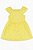 VESTIDO INFANTIL KNIT WORKS AMARELO RENDADO - Imagem 1