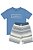 CONJUNTO INFANTIL 2 PEÇAS MENINO QUIKSILVER CAMISETA E BERMUDA ATOALHADA - Imagem 1