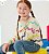 BLUSA INFANTIL MENINA HATLEY FIO BEGE COM LISTRAS - IMPORTADA - Imagem 1