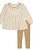 CONJUNTO MENINA LUCKY BRAND BATA LISTRADA COM BORDADO E LEGGING - Imagem 1