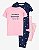 PIJAMA INFANTIL MENINA CARTER?S 4 PEÇAS GAME PRESS SNOOZE IMPORTADO - Imagem 1
