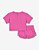 CONJUNTO INFANTIL MENINA NIKE 2 PEÇAS PINK SHORTS ATOALHADO - Imagem 2