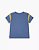 CAMISETA INFANTIL MENINO LEVI?S AZUL MANGA CURTA ESTAMPA AMARELA - Imagem 2