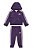 CONJUNTO INFANTIL ADIDAS TIBERIO ROXO E LILÁS ORIGINAL IMPORTADO - Imagem 1