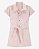 VESTIDO INFANTIL MENINA OSHKOSH JEANS ROSA MANGA CURTA - Imagem 2