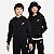 MOLETOM INFANTIL NIKE PRETO COM CAPUZ ? LOGO BORDADO BRANCO - Imagem 1