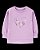 BLUSA MOLETOM INFANTIL MENINA CARTER?S LILÁS BORDADO CORAÇÃO - Imagem 1