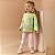 CONJUNTO INFANTIL MENINA LITTLE ? CAMISETA NEON COELHO + CALÇA 2PÇS - Imagem 3