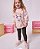 CONJUNTO INFANTIL LITTLE MOLETOM ROSA PANDA ? MENINA - Imagem 3