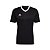 CAMISETA INFANTIL ADIDAS PRETA COM GOLA ? MENINO ESTILOSO - Imagem 1