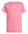 CAMISETA INFANTIL MENINA ADIDAS MANGA CURTA PINK - Imagem 1