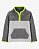 BLUSA FLEECE CARTER?S OSHKOSH CINZA COM ZÍPER NEON ? QUENTINHA - Imagem 1