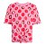 CONJUNTO INFANTIL MENINA ADIDAS CAMISETA ROSA MINNIE E SHORTS CINZA - Imagem 2