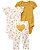 CONJUNTO INFANTIL MENINA CARTER?S 3 PEÇAS BODY FLORAL CALÇA CORAÇÃO - Imagem 1