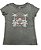 CAMISETA INFANTIL ROXY CINZA PARADISE ? CONFORTO E ESTILO MENINA - Imagem 1