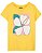 CAMISETA INFANTIL MENINA CARTER?S AMARELA FLOR MANGA CURTA - Imagem 1
