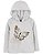 CAMISETA INFANTIL MENINA CARTERS MANGA LONGA COM GORRO BORBOLETA - Imagem 1