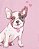 CAMISETA INFANTIL MENINA CARTERS ROSA CACHORRO MANGA CURTA - Imagem 2