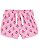 SHORTS INFANTIL MENINA CARTERS FLORAL ROSA ALGODÃO CONFORTÁVEL - Imagem 1