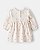 VESTIDO FIO BEGE FLORES E COLETE PINK CARTERS - Imagem 2