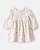 VESTIDO FIO BEGE FLORES E COLETE PINK CARTERS - Imagem 11