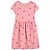 VESTIDO MENINA CARTERS ROSA CORAÇÃO - Imagem 1