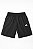 BERMUDA ADIDAS PRETA COM LOGO BRANCA - Imagem 1