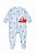 MACACAO INFANTIL MENINO CARTERS AZUL BOMBEIRO FLEECE - Imagem 1