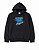 MOLETOM ADIDAS PRETO GORRO LOGO AZUL - Imagem 2