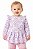 VESTIDO MENINA OKIE DOKIE LILÁS FLORES COM CALCINHA - Imagem 1