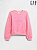 MOLETOM MENINA GAP PINK CORAÇÃO REF:PINK CORAÇÃO PADRAO - Imagem 2