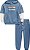 CONJ 2 PÇS MENINO QUIKSILVER BLUSA MOLETOM MANGAOFF COM CALÇA - Imagem 1