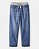 CALÇA JEANS OSHKOSH COS CINZA FORRO FLEECE AZUL MARINHO - Imagem 1