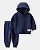 CONJ 2 PÇS MENINO CARTERS BLUSA E CALÇA AZUL MOLETINHO - Imagem 1