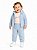 CONJ 3 PÇS MENINA PUMA AZUL SHERPA QUENTINHO COM CAMISETA - Imagem 2