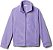 JAQUETA MENINA COLUMBIA LILÁS ZIPER FLEECE FORRADA - Imagem 1