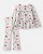 CONJ 2 PÇS MENINA CARTERS CAMISETA BABADO E CALÇA CANELADO LOVE - Imagem 1