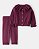 CONJ 2 PÇS MENINA CARTERS CARDIGAN E CALÇA BORDÔ FIO BABADO - Imagem 1
