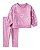 CONJ 2 PÇS MENINA CARTERS MOLETINHO LILÁS COM LEGGING FLOR - Imagem 1