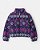 BLUSA SHERPA MENINA OSHKOSH AZUL GEOMETRICO - Imagem 1