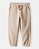CALÇA MENINA CARTERS SHERPA BEGE CORDÃO ROSA - Imagem 1