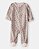 MACACAO MENINA CARTERS LEOPARDO PÉ FLEECE - Imagem 1