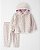 CONJ 2 PÇS MENINA CARTERS FLORES LITTLE PLANET COM GORRO - Imagem 1