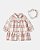 VESTIDO MENINA CARTERS XADREZ ROSA FLANELADO - Imagem 1