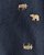 MACACAO FLEECE MENINO CARTERS AZUL COM PÉ DE ALCE - Imagem 2