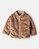 JAQUETA INFANTIL CARTERS MARROM SHERPA FORRO ALGODÃO - Imagem 1