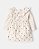 CONJ 3 PÇS MENINA CARTERS JARDINEIRA OFF WHITE FLOR VELUDO - Imagem 2