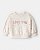 BLUSA MOLETOM MENINA CARTERS LOVE YOU BEGE - Imagem 1