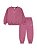 CONJ 2 PÇS MENINA NIKE LILÁS LOGO BRANCA FORRADA FLEECE - Imagem 1